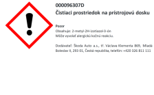 Ošetrujúci prostriedok na prístrojovú dosku