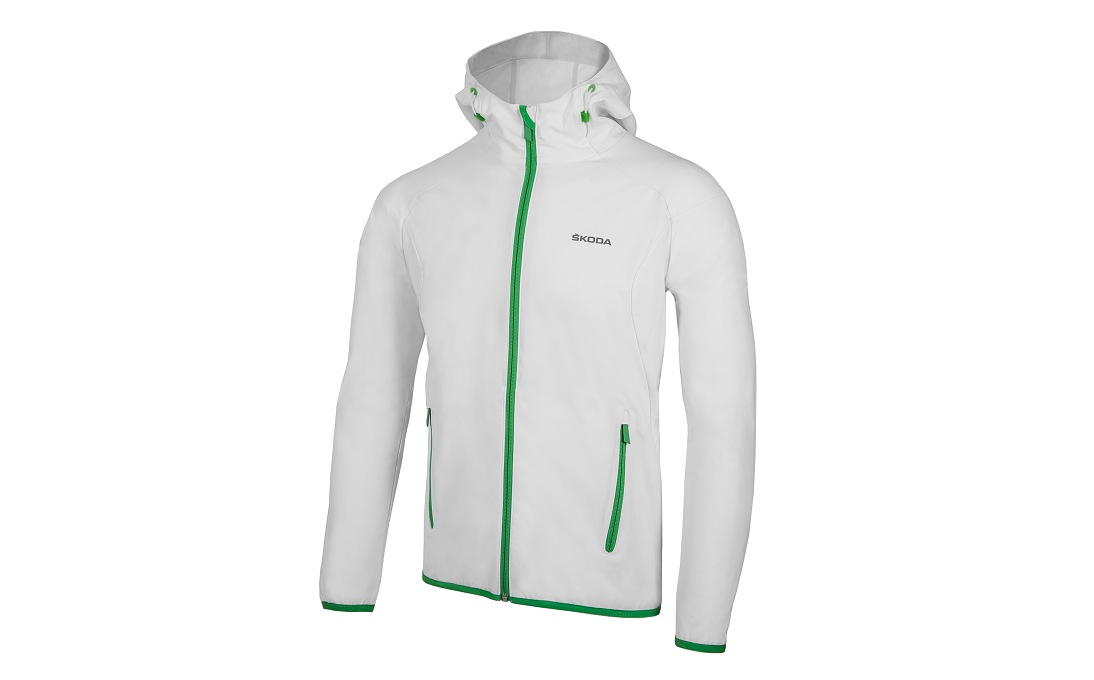 Men’s Softshell Jacket Event white