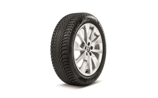 Complete winter alloy wheel BRAGA 17" for KAMIQ