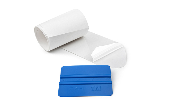 Protective foil of the rear bumper FABIA II