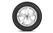 Complete winter alloy wheel NANUQ 17" for KODIAQ