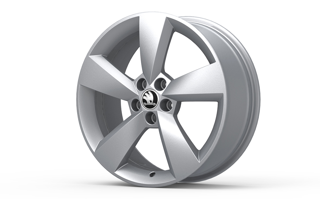 Hliníkový disk CAMELOT 17" Fabia III, Rapid