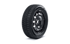 Complete winter steel wheel 15" for OCTAVIA III 