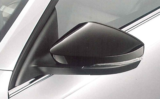 Decorative side mirror covers for Octavia III