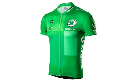 Cyklistický dres ŠKODA v edícii TdF 2019