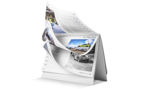 Desk calendar 2026 - 125 years Motorsport