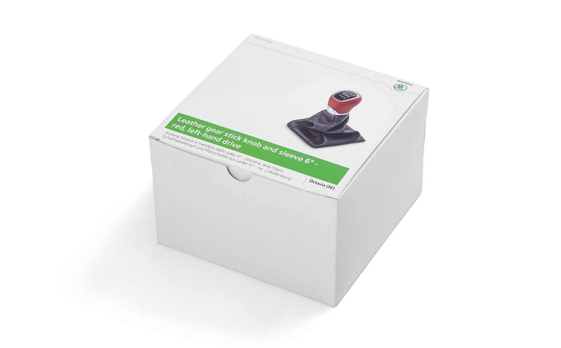 Kožená hlavica a manžeta radiacej páky 6° OCTAVIA III