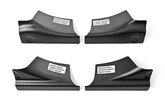 Šablóna pre montáž prahových líšt Fabia II Combi