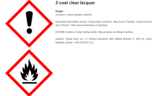 Lakový sprej strieborná Diamond metalíza