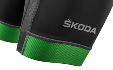 Pánske cyklistické šortky s trakmi