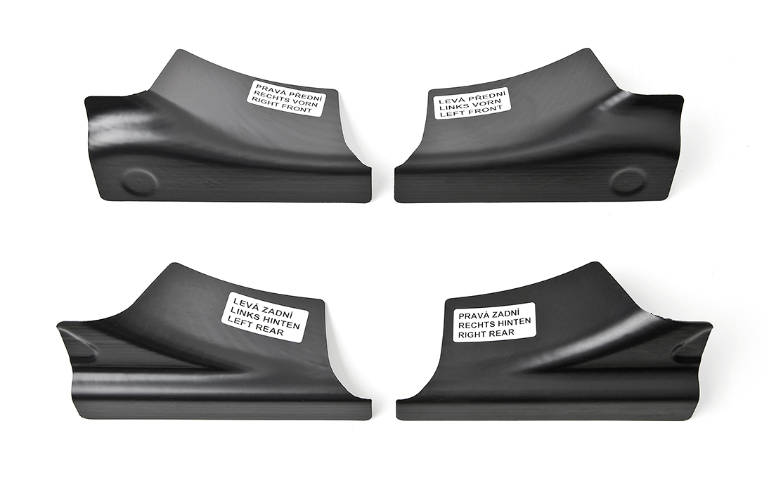 Šablóna pre montáž prahových líšt Fabia II Combi