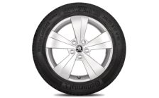 Complete winter alloy wheel Triton 17" for Superb III