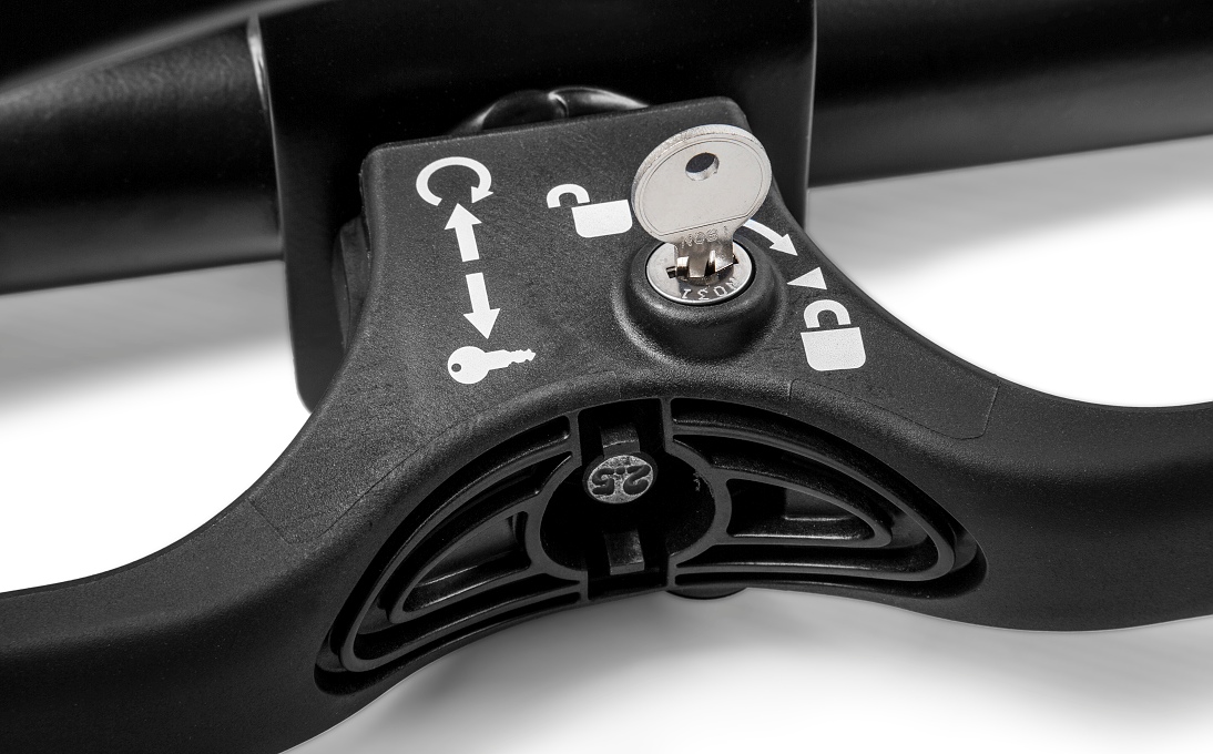 Bicycle rack for the trailer coupling Škoda