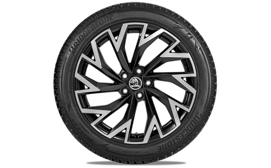 Complete winter alloy wheel Helix 19" for Superb IV