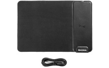 Podložka pod myš s bezdrôtovým dobíjaním