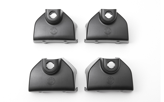 Spare kit of side covers for transverse roof rack Fabia II Combi, Roomster, Octavia II Combi