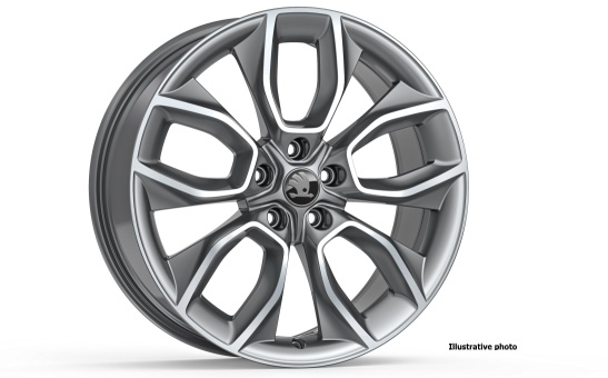 Alloy wheel Crater 19" Karoq 