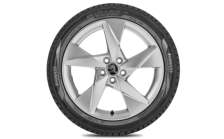Complete winter alloy wheel VOLANS 17" for SCALA