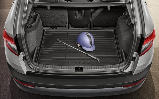 Obojstranný koberec Karoq