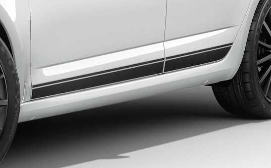 Decorative black foils Octavia III Combi