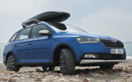 Bottom protective guard of the assembly FABIA III