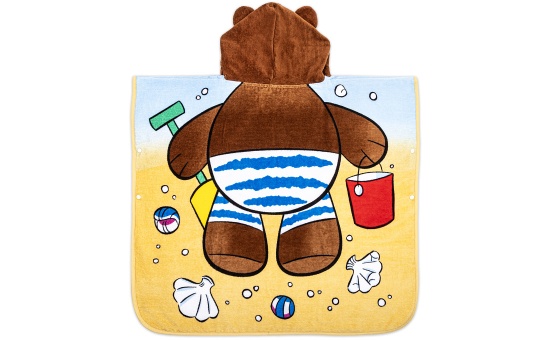 Chlapčenská osuška s kapucňou