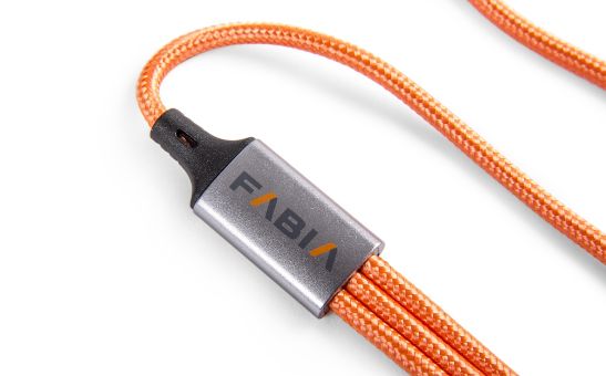 Nabíjací kábel 3v1 USB-C Fabia 