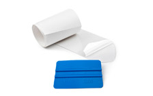 Protective foil of the rear bumper FABIA II COMBI