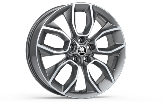 Hliníkový disk Crater 19" Kodiaq