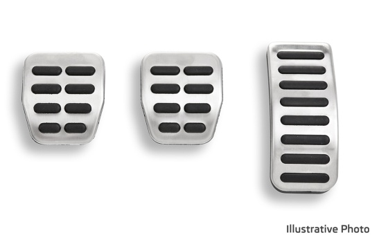 The sport stainless steel foot pedal covers