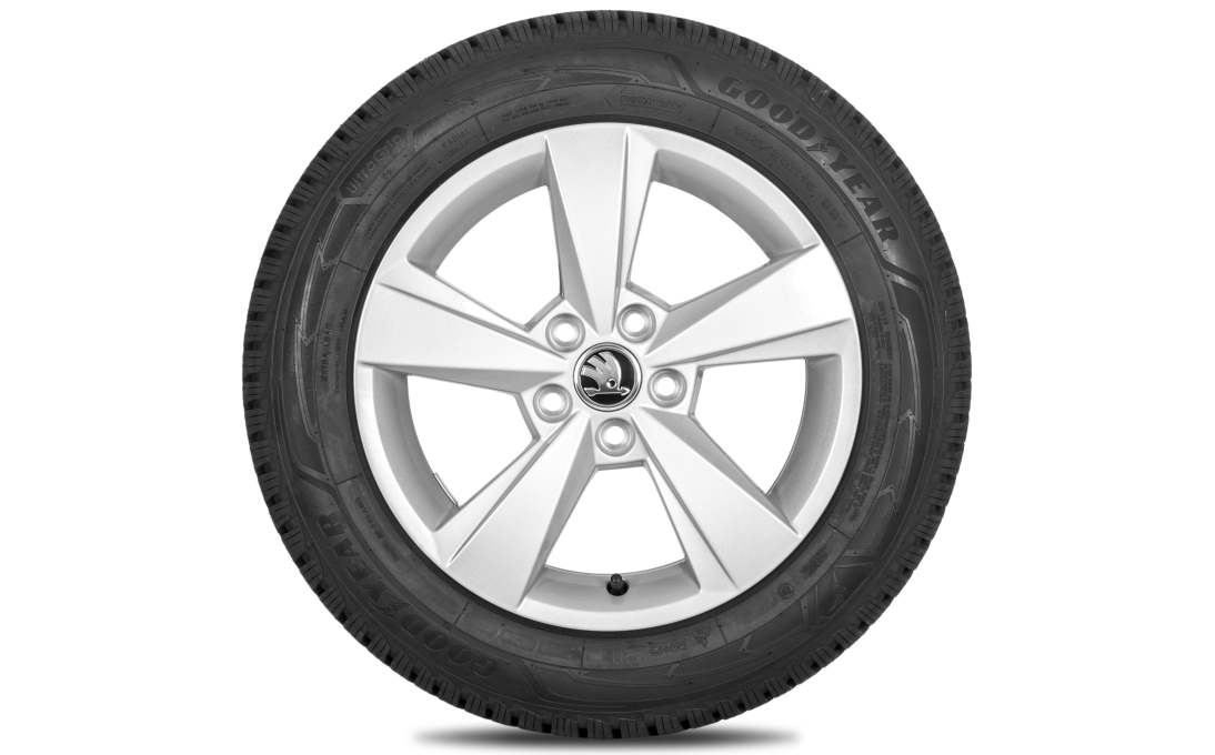 Kompletné zimné koleso Deneb 15" pre Fabia III