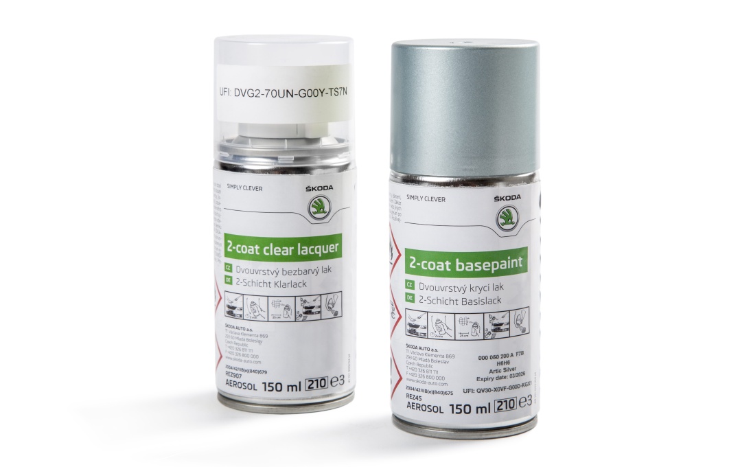 Lakový sprej strieborná Arctic metalíza