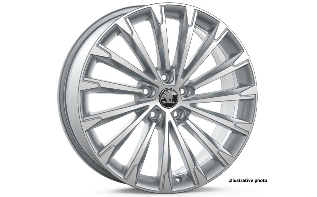 Hliníkový disk Becrux  19“ Octavia IV