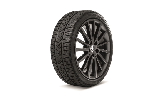 Kompletné zimné koleso TURINI 18" pre OCTAVIA III