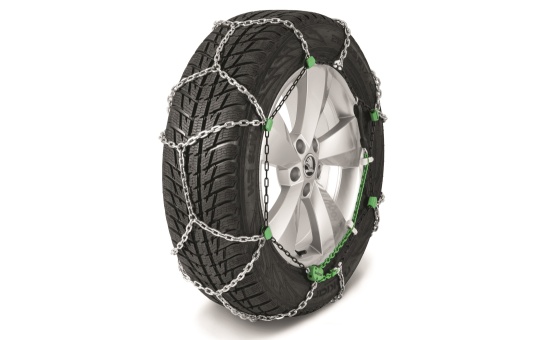 Set of stainless snow chains