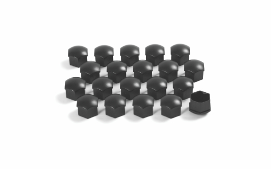 Súprava krytiek skrutiek kolies 