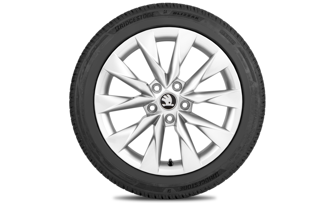 Kompletné zimné koleso Crystal 17" pre Superb IV