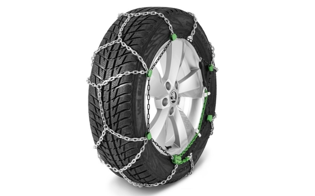 Sada nerezových snehových reťazí