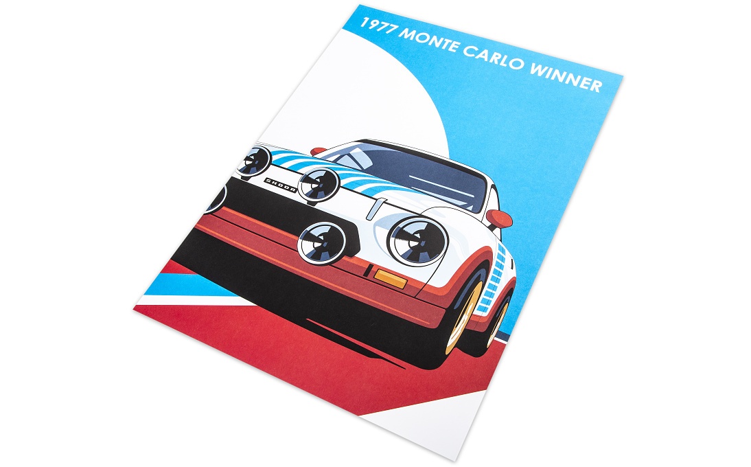 Plagát Škoda Icons RS 130