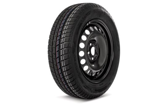 Complete winter steel wheel 15" for Fabia IV