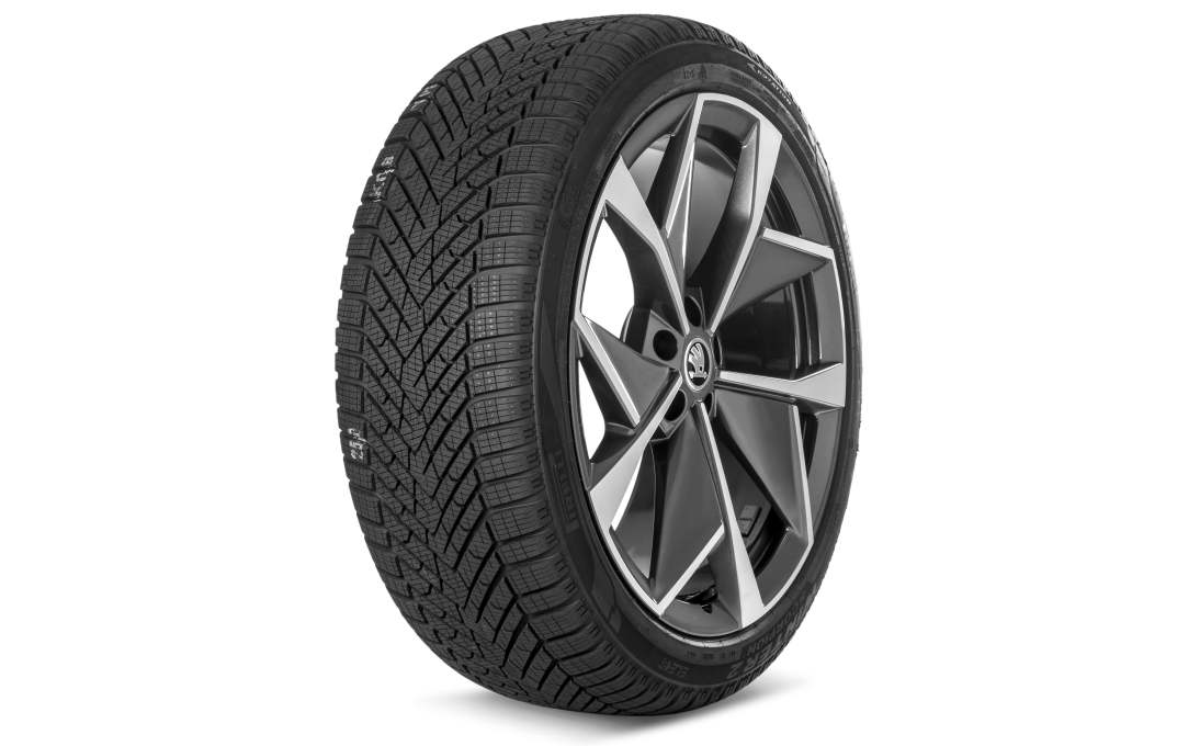 Complete winter alloy wheel Vision 21" for Enyaq, Elroq