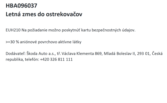 Súprava kozmetiky - letná