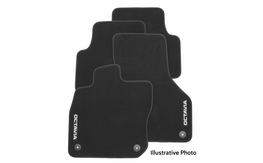 Textile foot mats Prestige Octavia IV