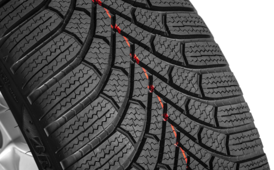 Kompletné zimné koleso Crystal 17" pre Superb IV