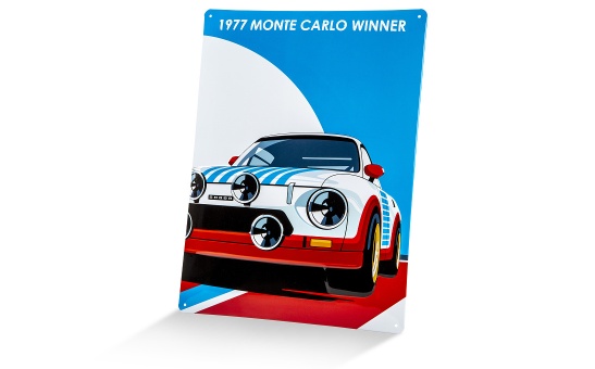 Plechová ceduľa Škoda Icons s motívom vozidla Škoda 130 RS