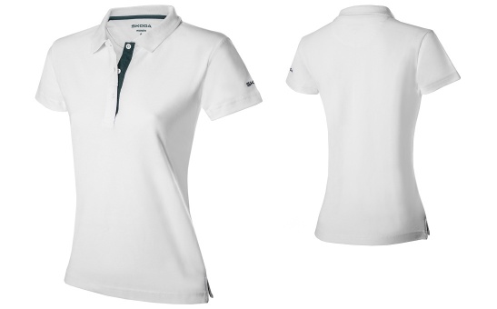  Women's Polo Shirt white