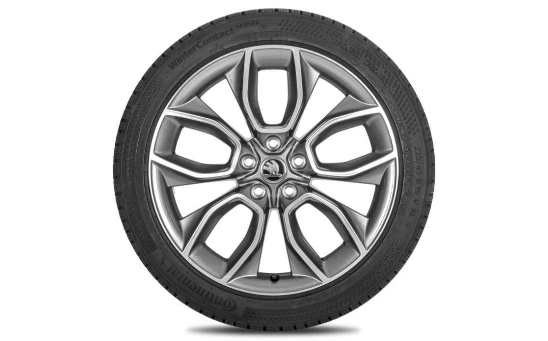 Kompletné zimné koleso Crater 19" pre Karoq (4x4)