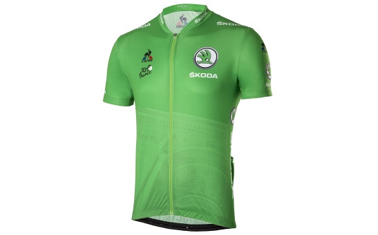 Replika zeleného dresu TdF 2021