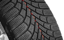 Kompletné zimné koleso Crystal 17" pre Superb IV