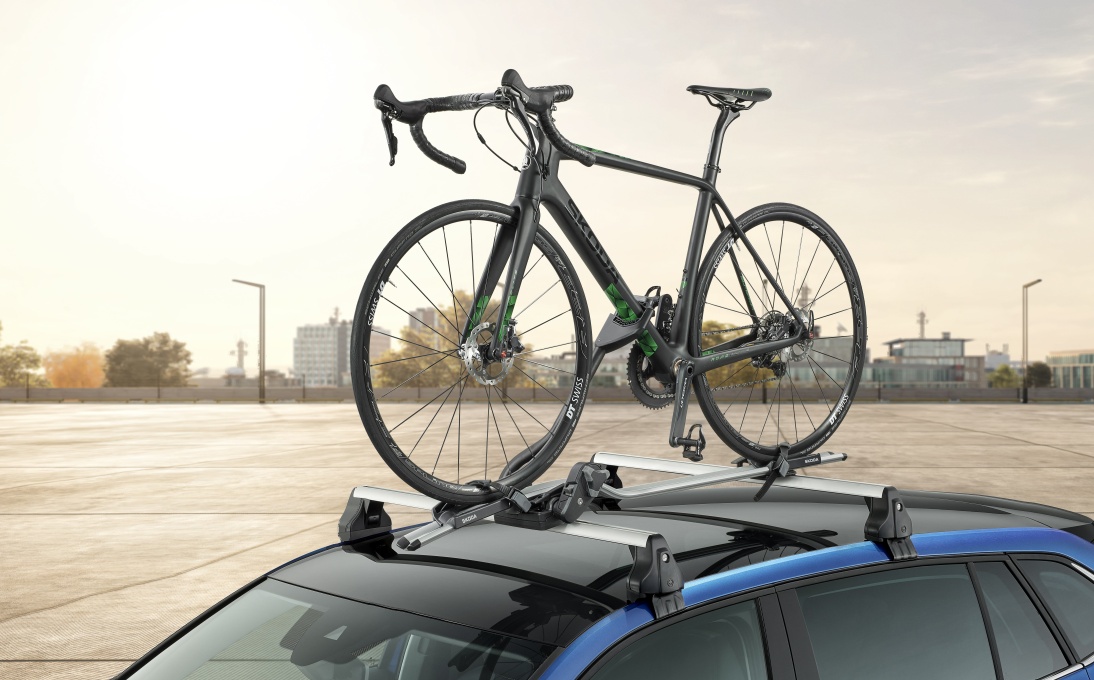 Roof rack for bicycles for Škoda vehicles